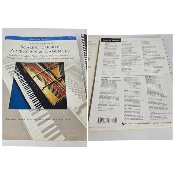 Piano Sheet Music Book Alfred Scales Chord Arpeggio Cadence GWM Literature Vol 4 - Picture 3 of 8